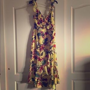 Guess Printed Asymmetrical Dress